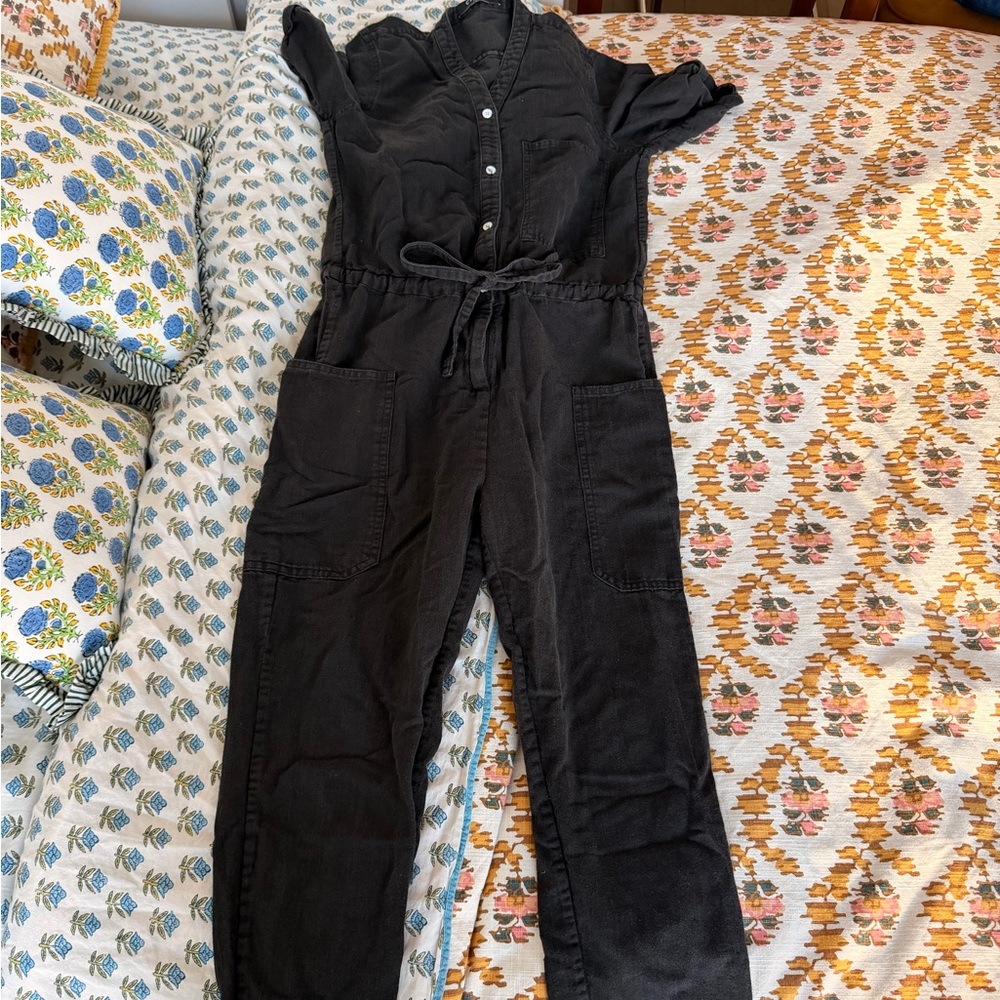 XS Black Loungewear Jumpsuit